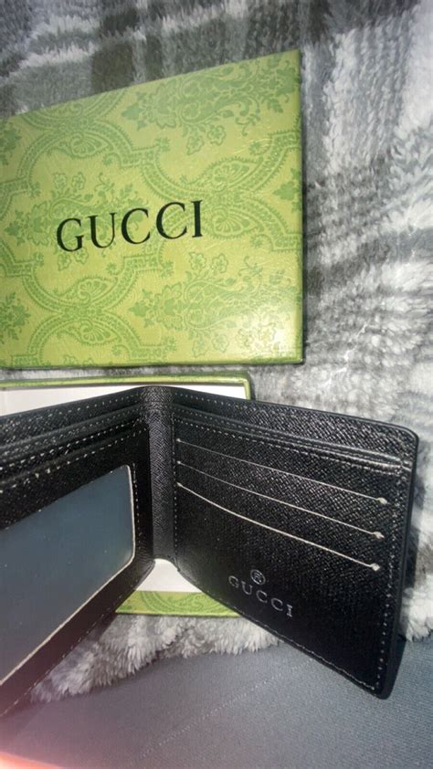 gucci wallet mens ebay|Gucci wallet men price.